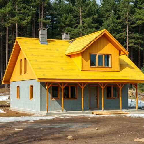karpovskoe.ru | Как ухаживать за ландшафтом возле дома из клееного бруса?