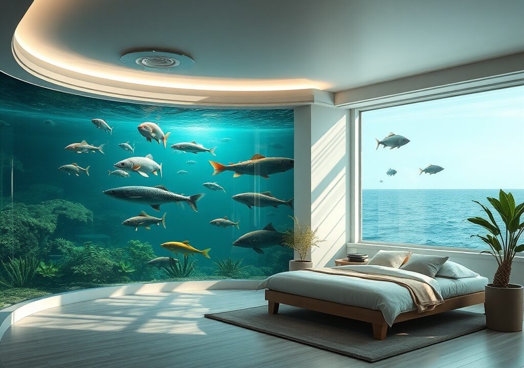 karpovskoe.ru | Как встроить в интерьер большую аквариумную систему с морской водой