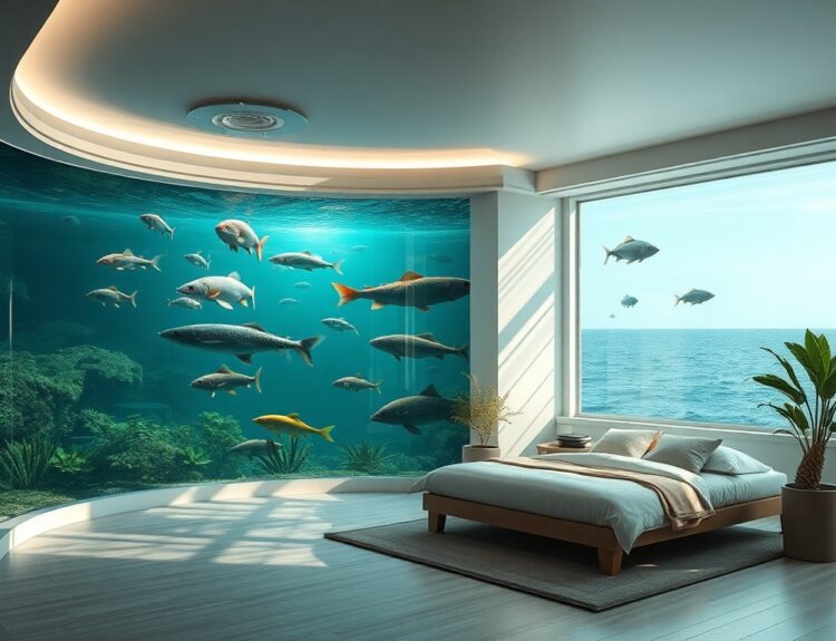 karpovskoe.ru | Как встроить в интерьер большую аквариумную систему с морской водой